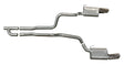 Gibson 05-10 Ford Mustang Base 4.0L 2.5in Cat-Back Dual Exhaust - Aluminized.