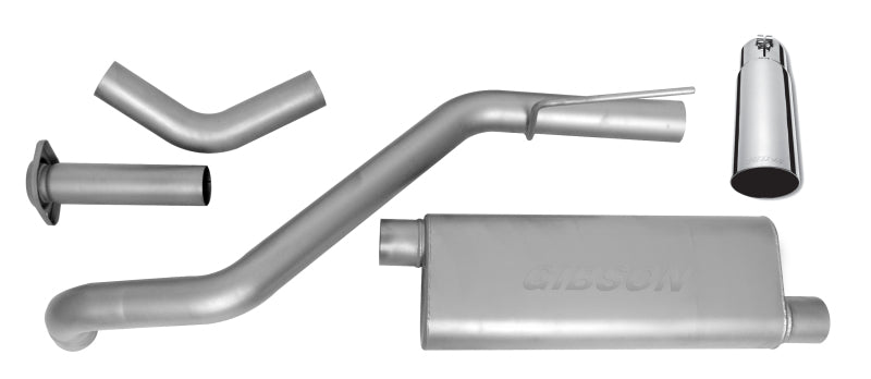 Gibson 05-07 Jeep Grand Cherokee Laredo 4.7L 3in Cat-Back Single Exhaust - Stainless.