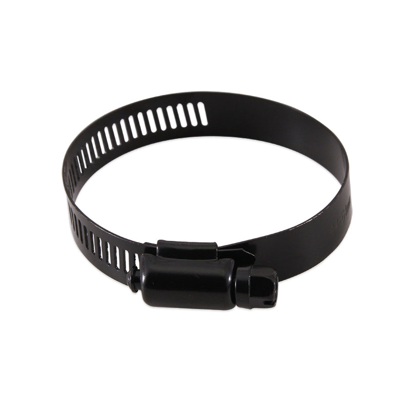 Mishimoto High-Torque Worm Gear Clamp 0.83in.-1.73in. (21mm-44mm) - Pack of 10 (Black).