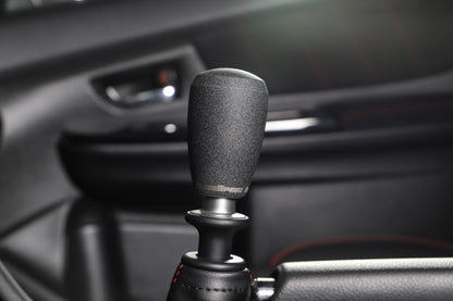 GrimmSpeed Shift Knob Stainless Steel - Subaru 5 Speed and 6 Speed Manual Transmission - Black.