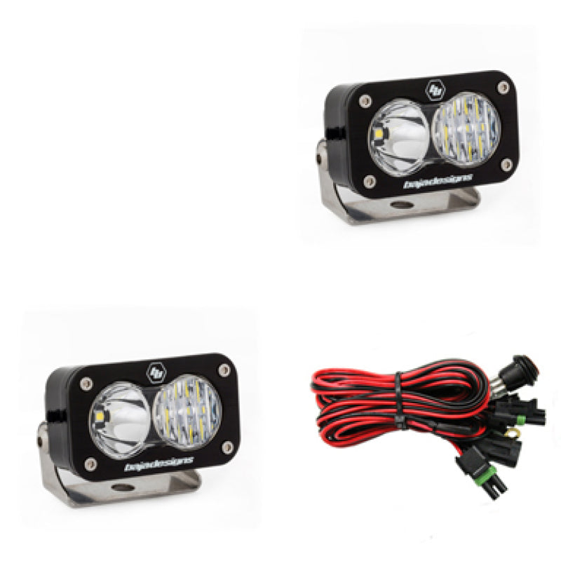 Baja Designs S2 Pro Series LED Light Pods Driving Combo Pattern - Pair.