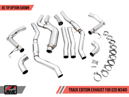 AWE Tuning  Touring Exhaust (Use OE Tips) | 3015-11058