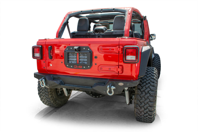 DV8 Offroad 2018+ Jeep Wrangler JL Spare Tire Delete Kit.