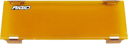 Rigid Industries 10in E-Series Light Cover - Amber -trim 4in & 6in.