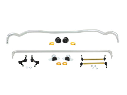 Whiteline 10-14 Hyundai Genesis Coupe 2.0T / 2.0T Premium Front & Rear Sway Bar Kit.