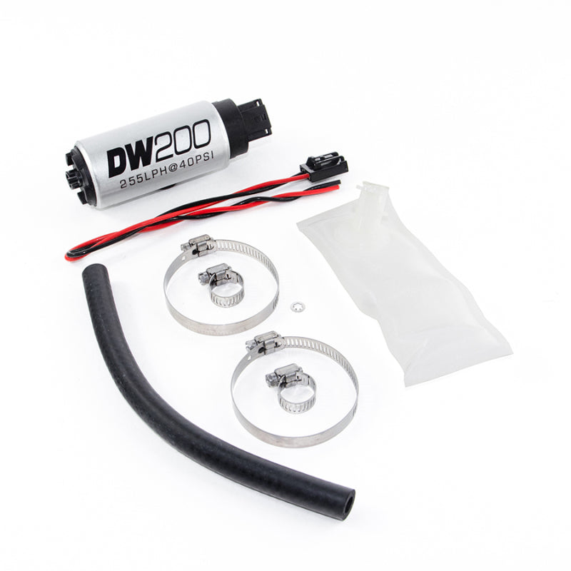 DeatschWerks 90-96 Nissan 300zx (excl TT) 255 LPH DW200 In-Tank Fuel Pump w/ Install Kit.