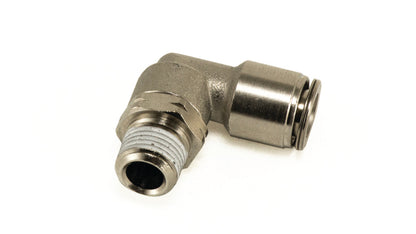 Air Lift Elbow - Male 1/8in Npt X 1/4in Tube.
