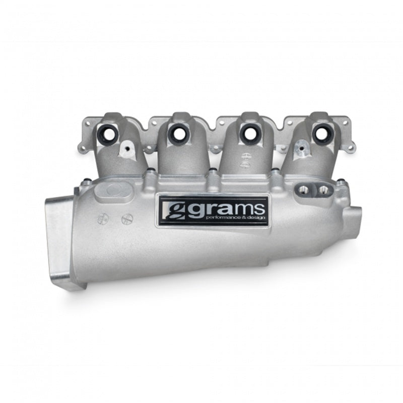 Grams Performance VW MK4 Large Port Intake Manifold - Raw Aluminum.