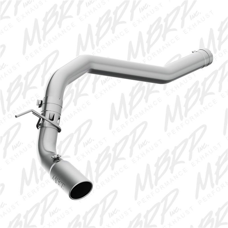 MBRP 16-19 Nissan Titan XD 5.0L 4in Filter Back Single Side Exit Alum Exhaust System.