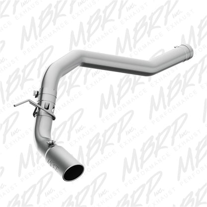 MBRP 16-19 Nissan Titan XD 5.0L 4in Filter Back Single Side Exit Alum Exhaust System.
