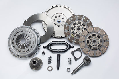 South Bend Clutch 94-04 Dodge RAM 1500-3500 5.9L Street Dual Disc Clutch Kit - Org Button Clutch.