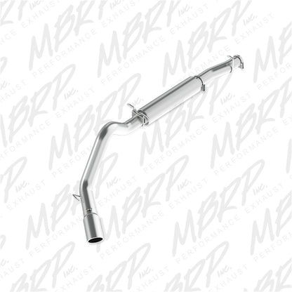 MBRP 04-07 Ford 6.0L E-250/350 Van 4in Cat Back Single Side Exit Alum Exhaust.