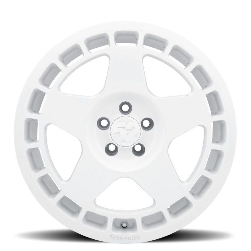fifteen52 Turbomac 18x8.5 5x108 42mm ET 63.4mm Center Bore Rally White Wheel.