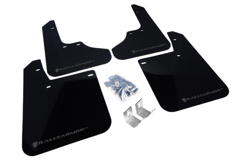 Rally Armor 1993-2001 Subaru Impreza UR Black Mud Flap w/ Grey Logo.