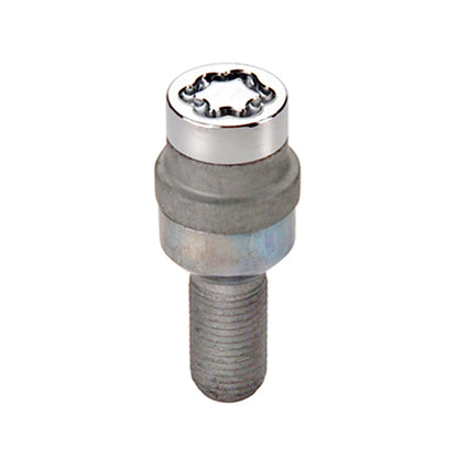 McGard Wheel Lock Bolt Set - 4pk. (Radius Seat) M14X1.5 / 17mm Hex / 28.2mm Shank Length - Chrome.