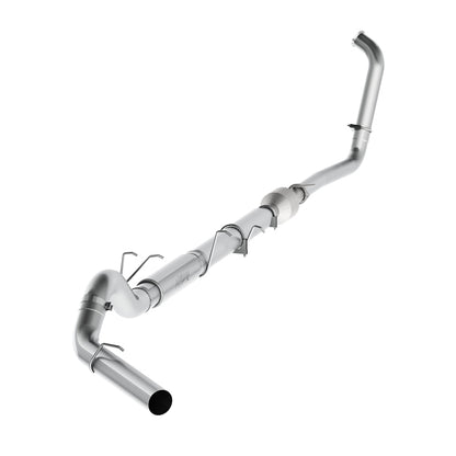 MBRP F-250/350 6.0L EC/CC 5in Turbo Back (Stock Cat) Single Side Exit AL.