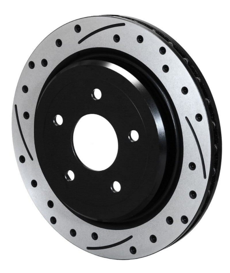 Wilwood Rotor-Rear-SRP-C5/C6 Vette-LH-BLK 12.00 x 1.03 - 5 x 4.75in.