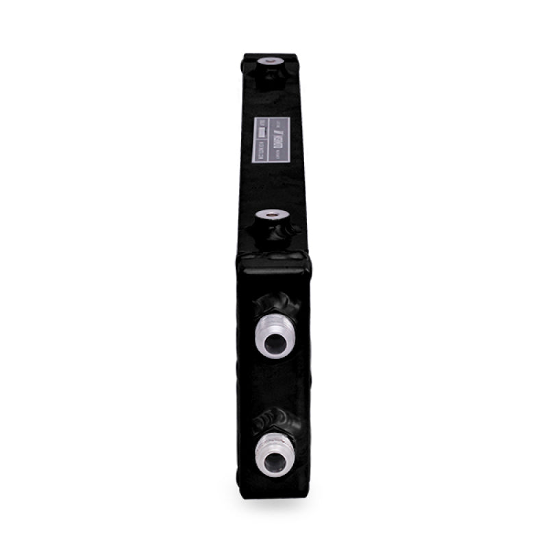 Mishimoto Universal Large Bar and Plate Dual Pass Black Oil Cooler.