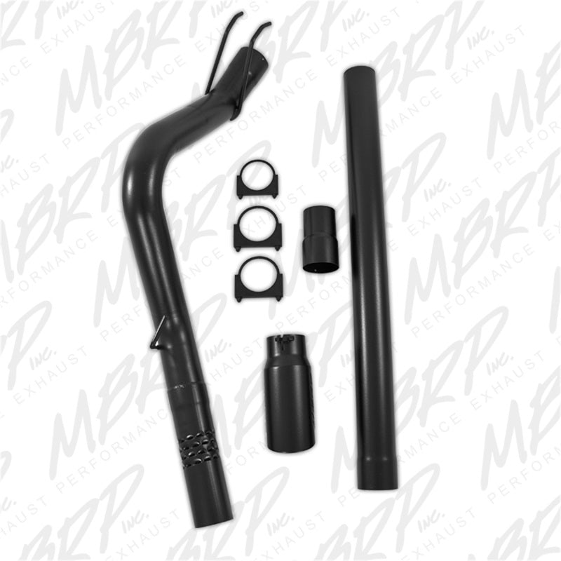 MBRP 2008-2009 Ford F250/350/450 6.4 L Filter Back Single Side.