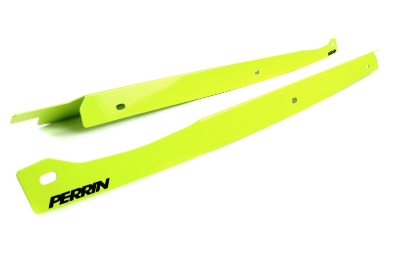 Perrin 11-14 Subaru WRX/STI Fender Shroud Set - Neon Yellow.
