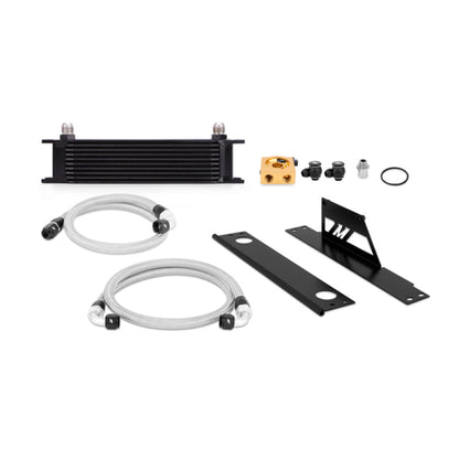 Mishimoto 02-05 Subaru WRX/STi Thermostatic Oil Cooler Kit - Black.