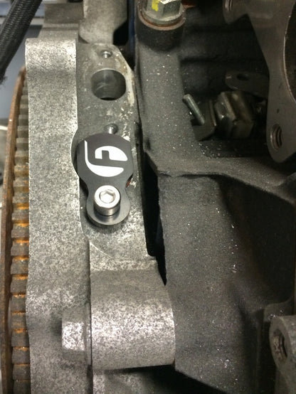 Fleece Performance 11-15 Duramax LML Rear Engine Cover Coolant Return Plug.