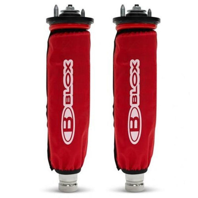 BLOX Racing Coilover Covers - Red (Pair).