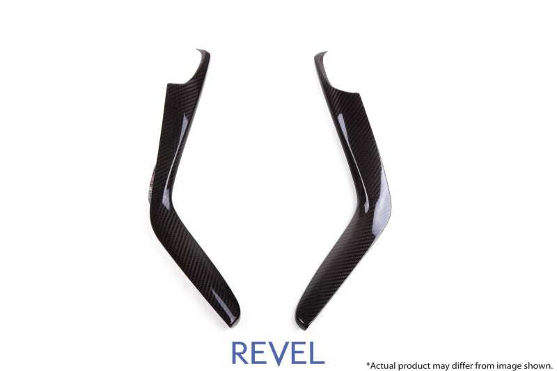 Revel GT Dry Carbon Center Console Side Panels (Left & Right) 16-18 Honda Civic - 2 Pieces.