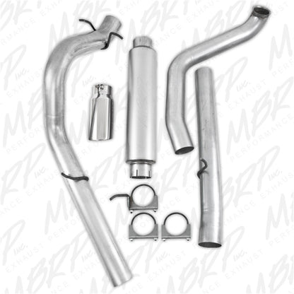 MBRP 1999-2003 Ford Excursion 7.3L Turbo Back Single Side.