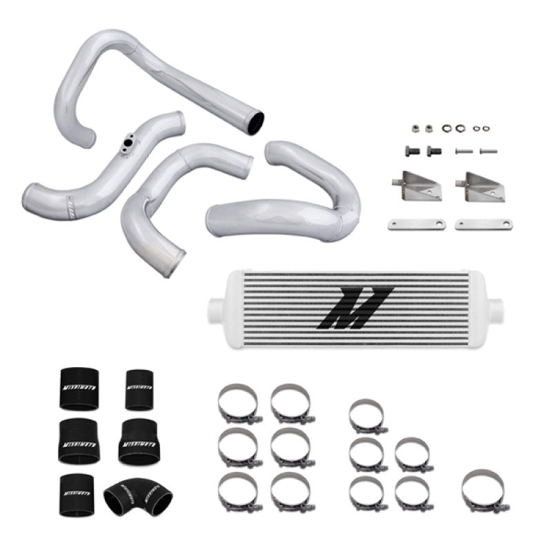 Mishimoto 10-12 Hyundai Genesis 2.0T Silver Race Intercooler & Piping Kit.
