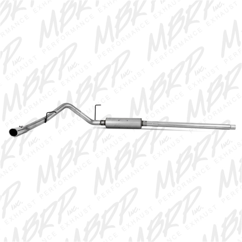 MBRP 2004-2008 Ford F150 EC/CC-SB Cat Back Single Side.
