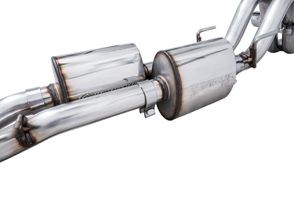 AWE Catback Exhaust w/ BashGuard - Diamond Black Tips | 3015-33826
