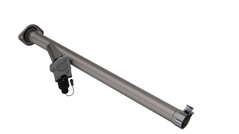 QTP 15-18 Ford F-150 CC/EC Standard Bed 2.5in 304SS Aggressor Cutout Mid Pipe.