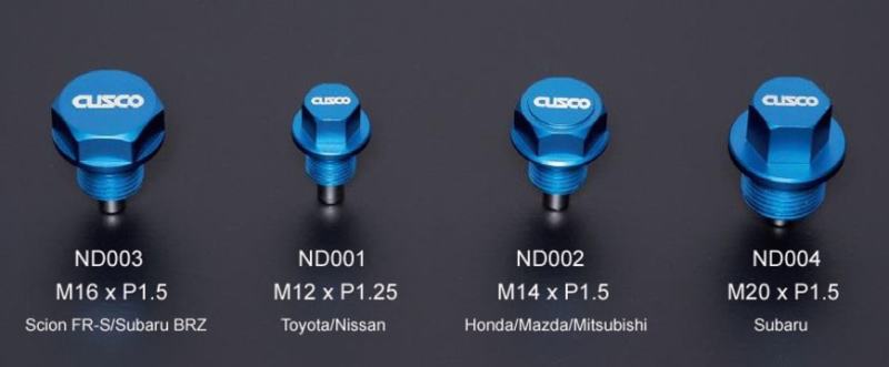 Cusco Neodymium Magnetic Drain Bolt - Subaru.