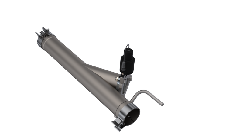 QTP 09-18 Ram 1500 3in 304SS Aggressor Cutout Mid Pipe.