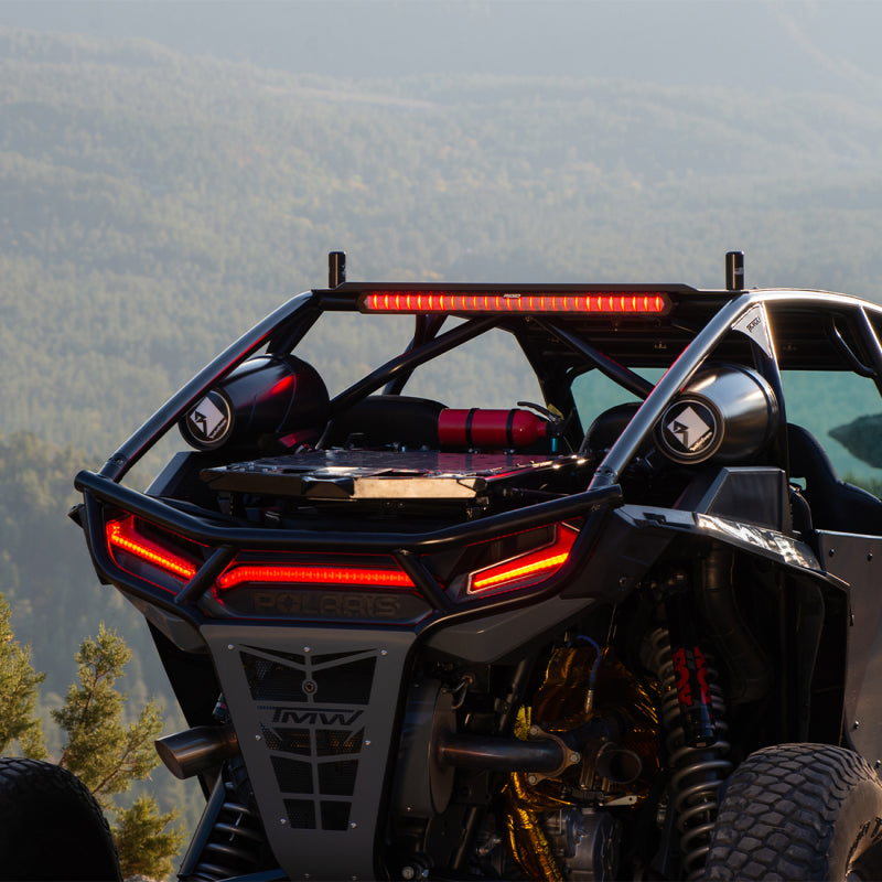 Rigid Industries 28in Chase Light Bar Universal - Rear Facing 27 Mode 5 Color LED Light Bar.