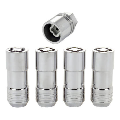 McGard Wheel Lock Nut Set - 4pk. (Cone Seat) M14X2.0 / 13/16 Hex / 2.25in. Length - Chrome.