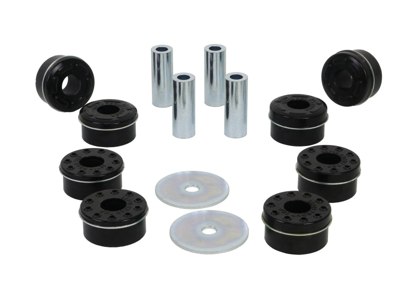 Whiteline Plus 14+ Ford Mustang GT500/S550 Crossmember Mount Bushing Kit.