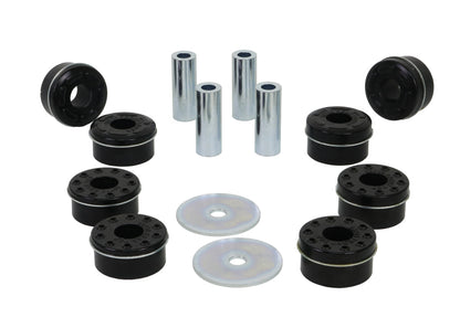 Whiteline Plus 14+ Ford Mustang GT500/S550 Crossmember Mount Bushing Kit.