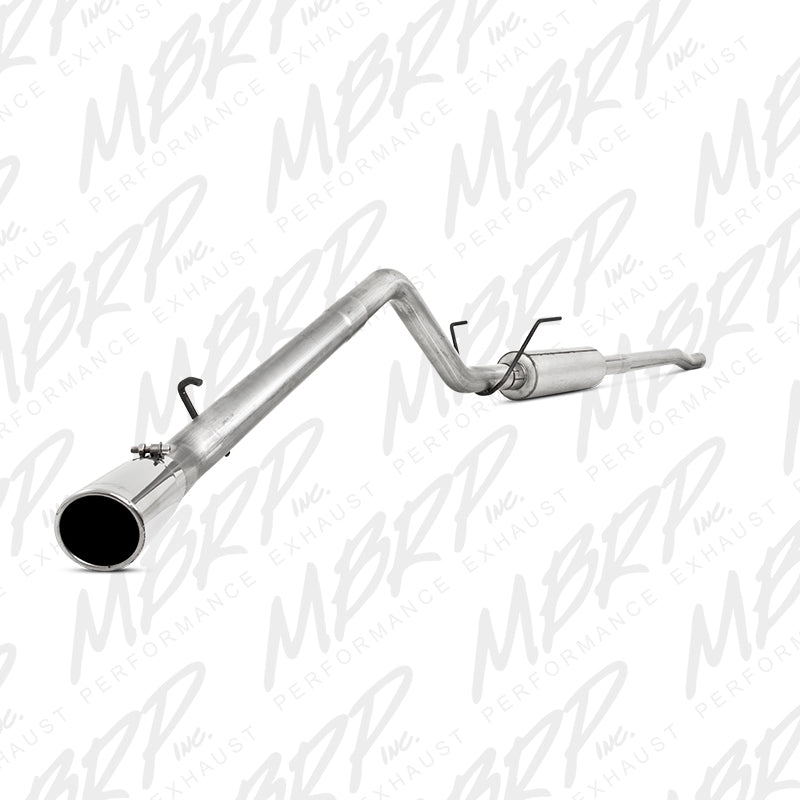 MBRP 06-08 Ram Hemi 1500 Mega Cab 5.7L / 03-13 Ram Hemi 2500/3500 5.7L Alum 3in Cat Back Single Side.