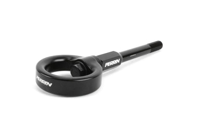 Perrin 02-07 Subaru WRX/STI Tow Hook Kit (Front) - Flat Black.