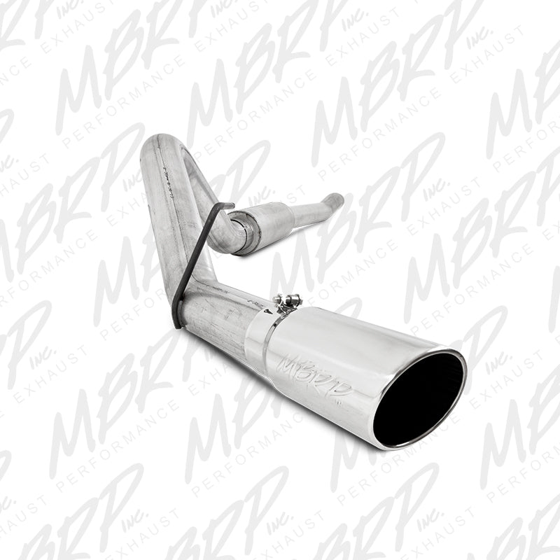 MBRP 11-13 Ford F-250/350/450 6.2L V8 Gas 4in Cat Back Single Side Alum Exhaust System.