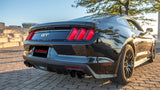 Corsa 15-16 Ford Mustang GT 5.0 3in Axle Back Exhaust Black Quad Tips (Sport).
