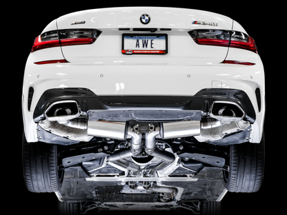 AWE Tuning  Touring Exhaust (Use OE Tips) | 3015-11058