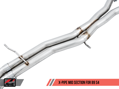 AWE Tuning Touring Catback Exhaust - Diamond Black 102MM Tips | 3010-43050