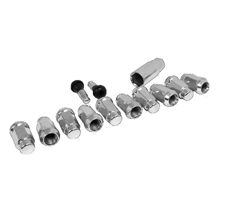 Race Star 14mmx1.50 Acorn Closed End Deluxe Lug Kit - 10 PK.