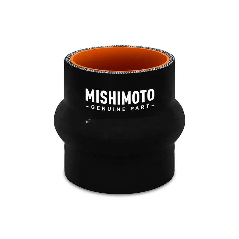 Mishimoto 3in. Hump Hose Silicone Coupler - Black.