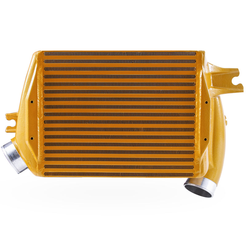 Mishimoto 2015+ Subaru WRX Street Performance Top-Mount Intercooler Kit - Gold.