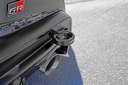 Perrin 2020 Toyota Supra Tow Hook Kit (Rear) - Black.