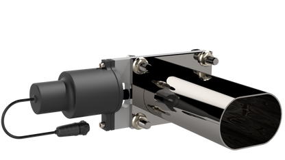 QTP Bolt-On QTEC Low Profile Oval Electric Cutout Valve.